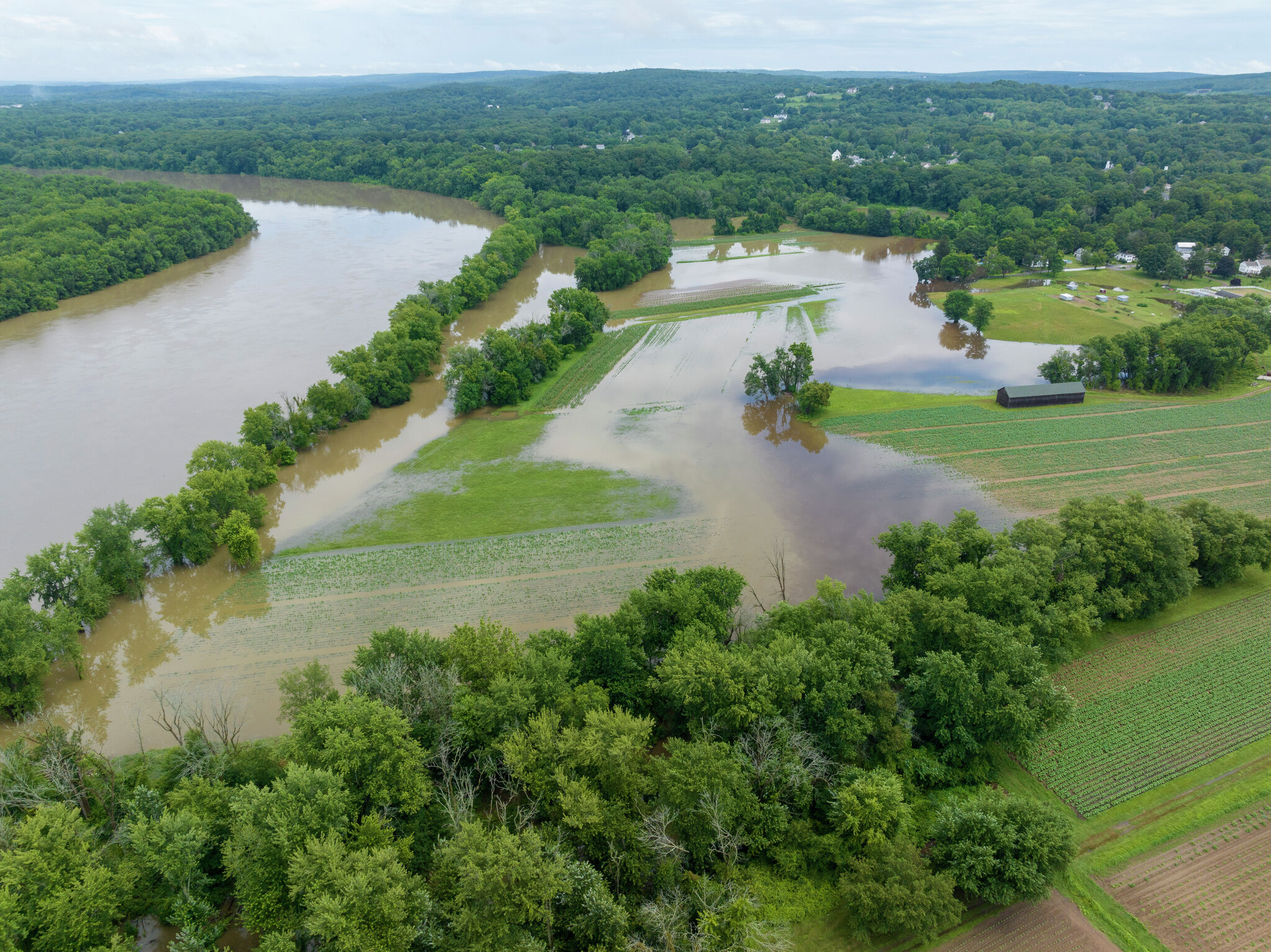 Connecticut River flooding causes farmers to lose crops