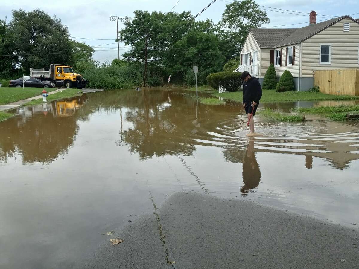 Heavy rain brings more flooding, microburst knocks down trees in CT