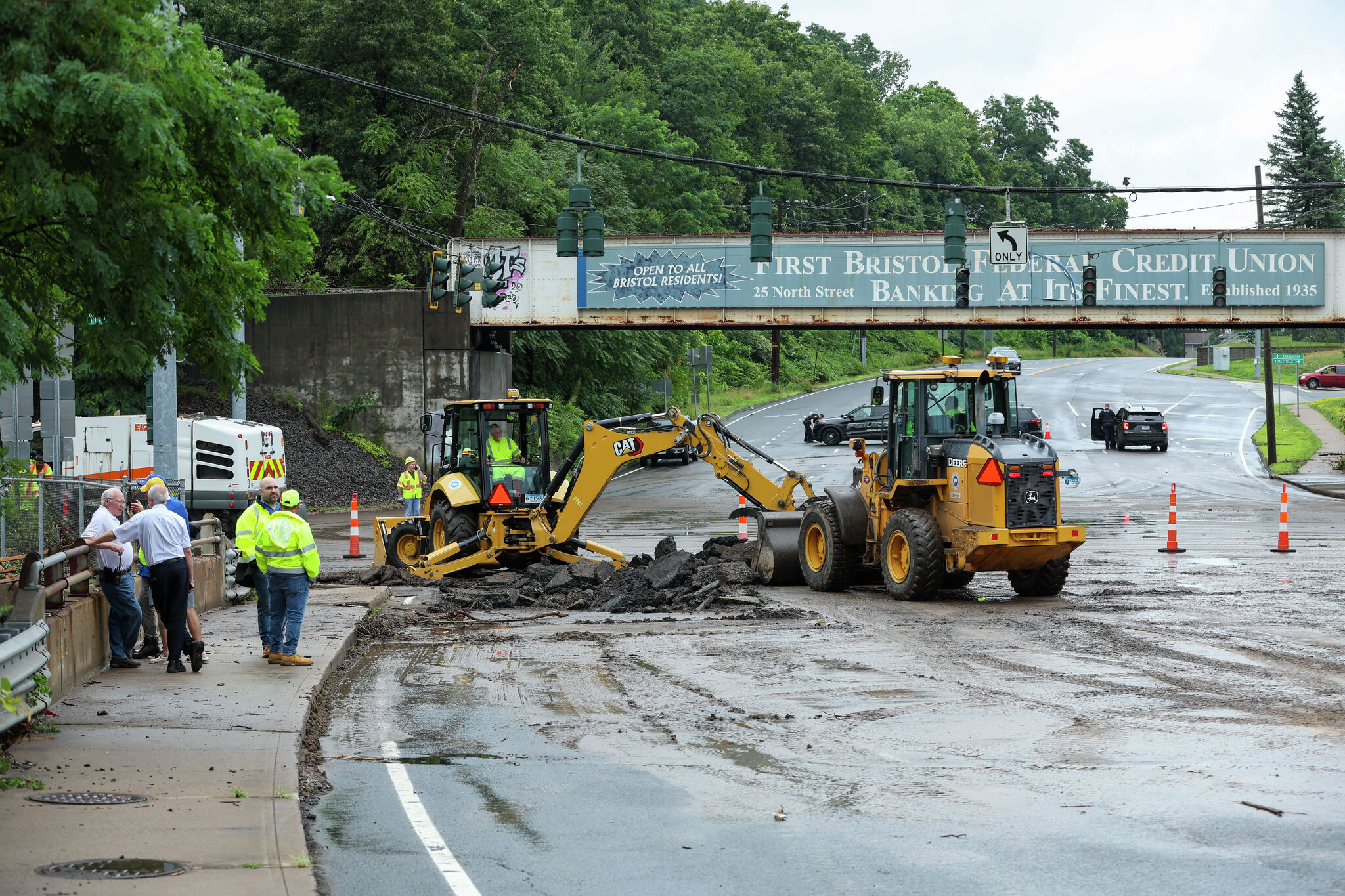 Heavy rain brings more flooding, microburst knocks down trees in CT