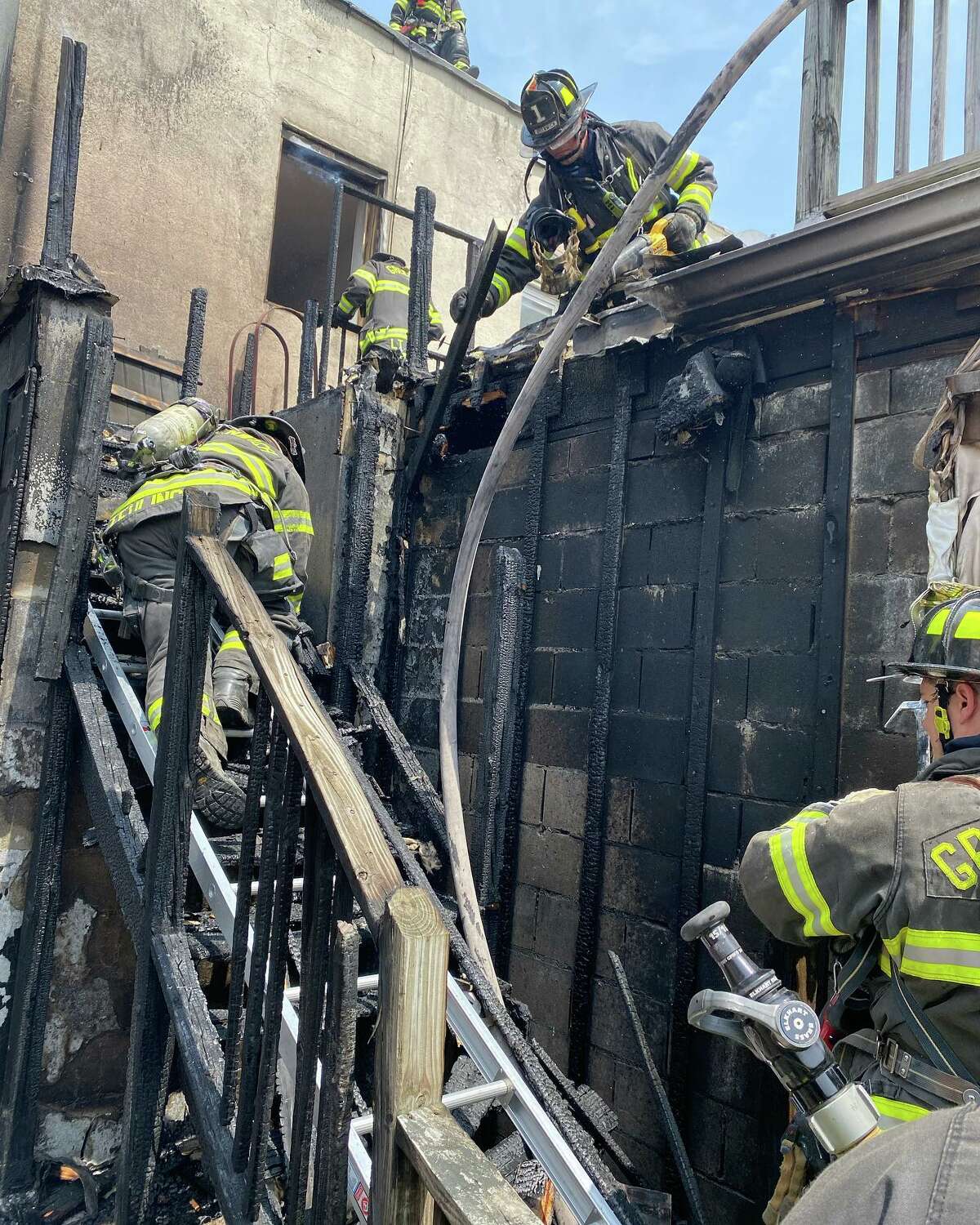 Greenwich fire has undetermined cause investigators say