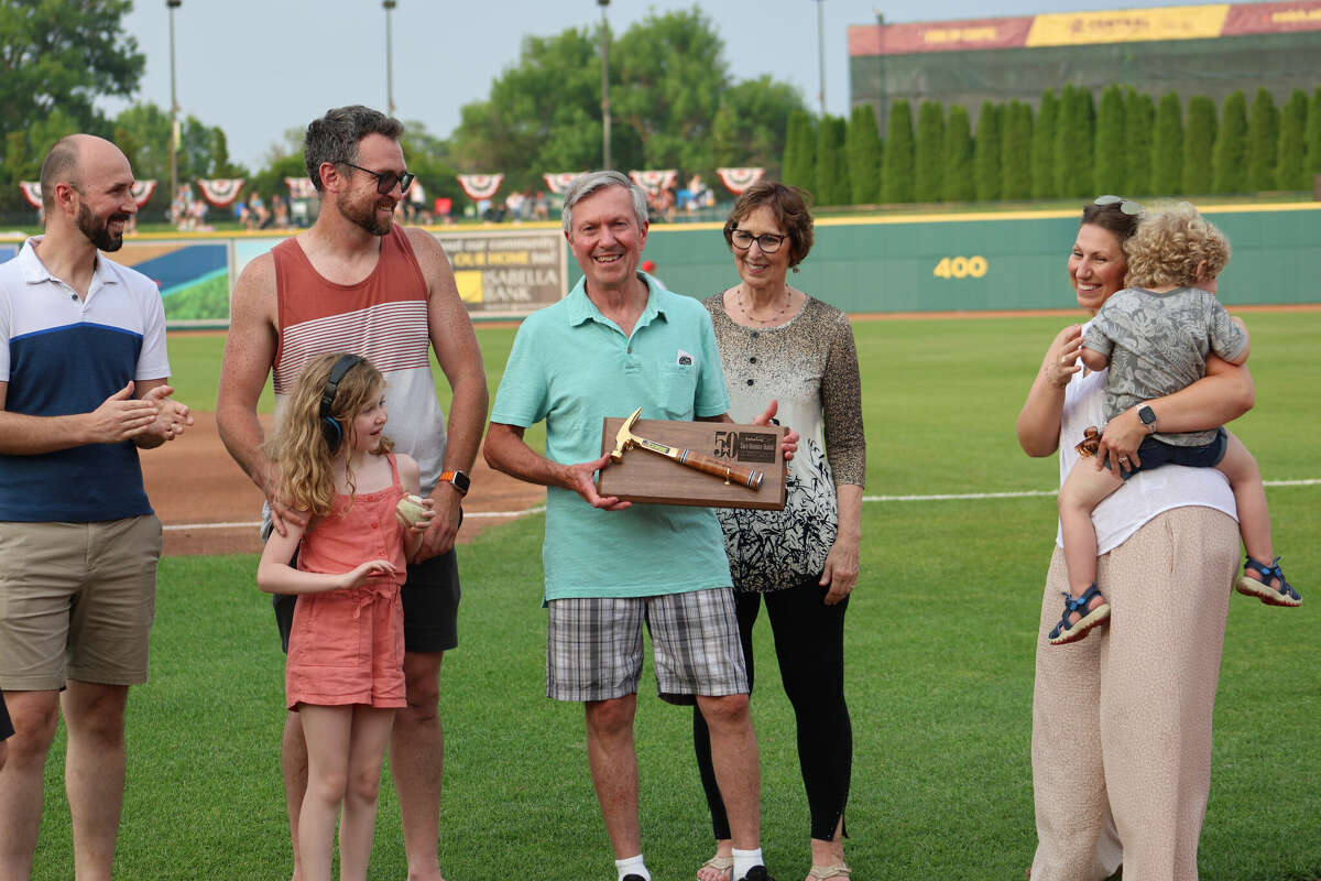 Jim Burgess, Ace Hardware & Sports, honored with Golden Hammer Award