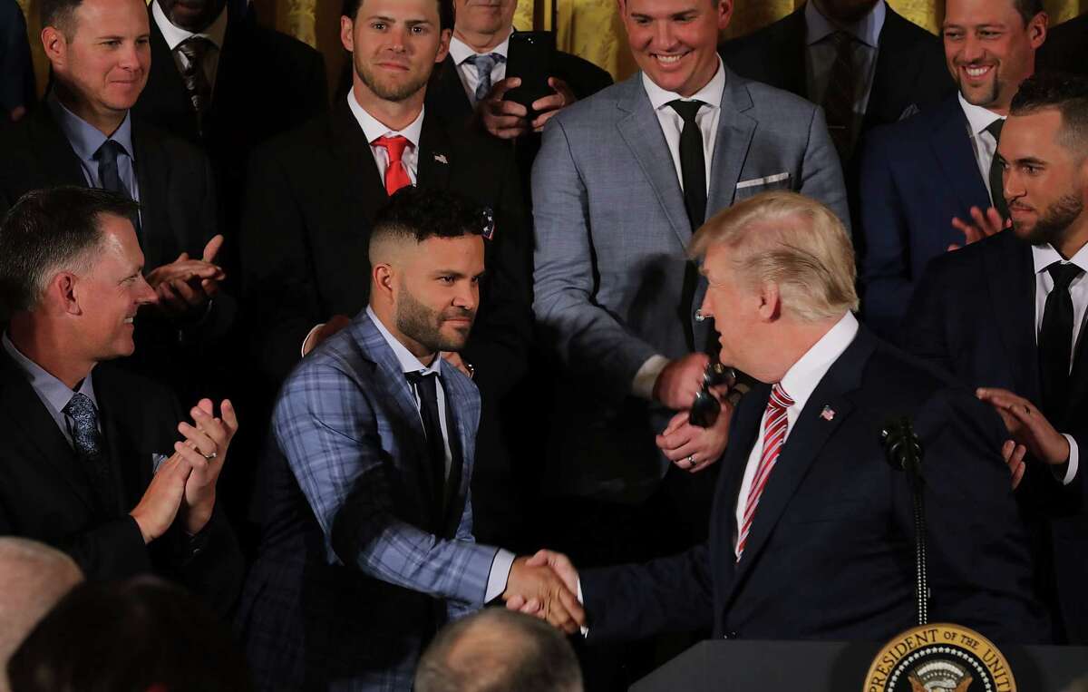 Biden celebrates Houston Astros at White House for 2022 World Series win -  POLITICO