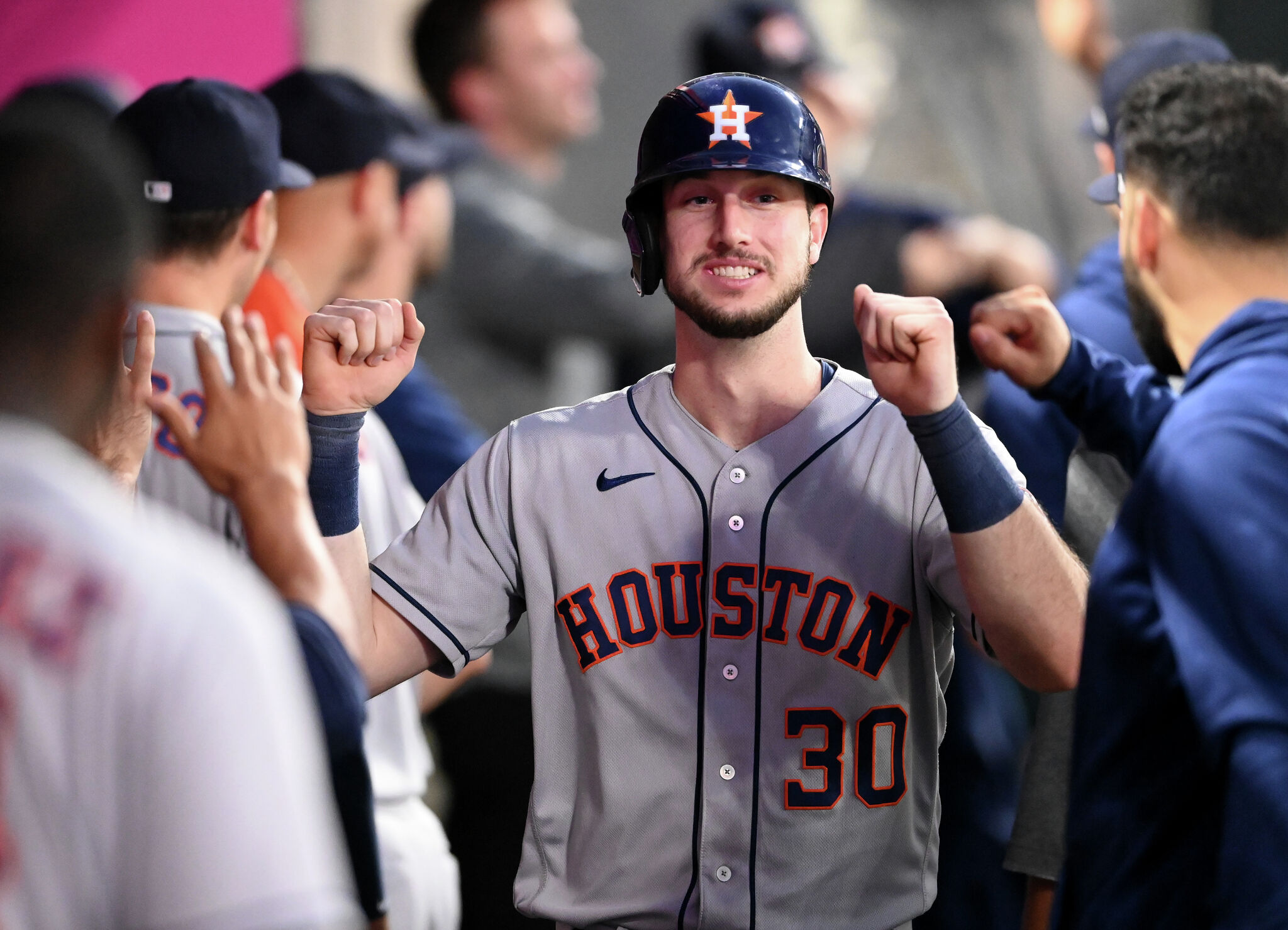 Houston Astros outfielder Kyle Tucker on the field during opening day  News Photo - Getty Images