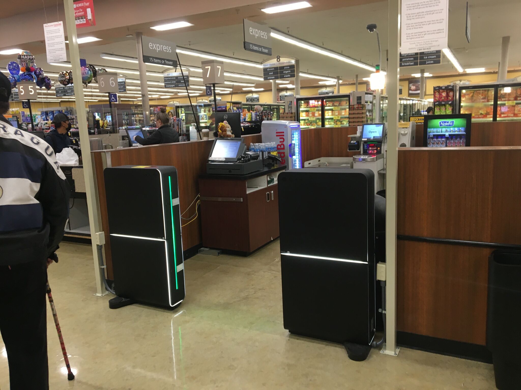 SF Safeway tests security gates at self-checkout kiosks to curb theft