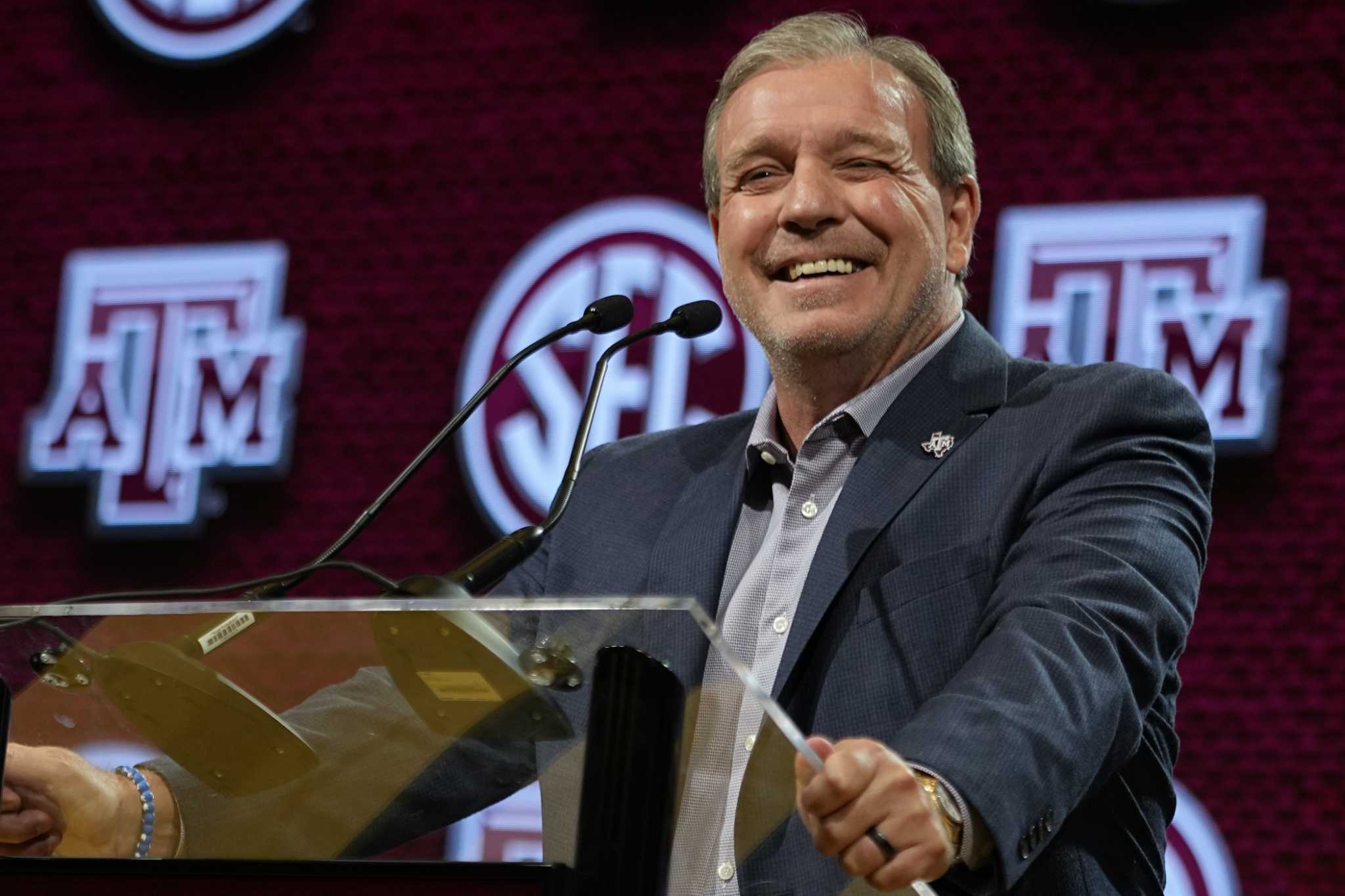 Texas A&M picked to finish third in SEC West in preseason media poll