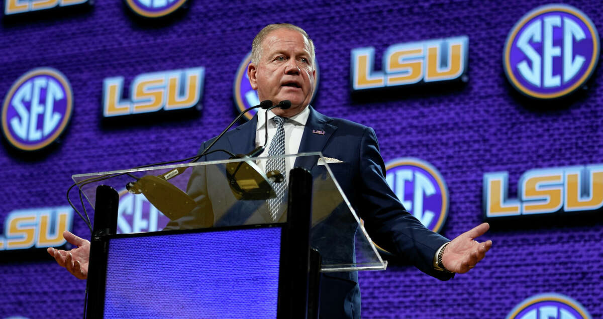 SEC football media days LSU in a championship state of mind