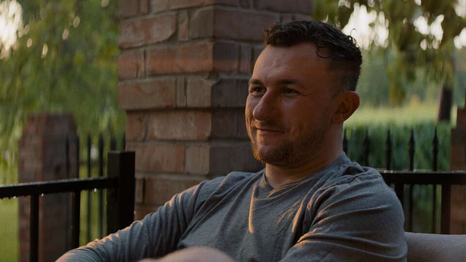 Johnny Manziel speaks in an episode of the Netflix docuseries 