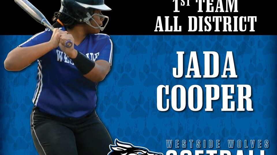 Westside senior Jada Cooper received a Jennie Finch Empowerment Award, recognizing an outstanding softball player, scholar and humanitarian. Cooper was an all-district catcher for the Wolves as a junior.