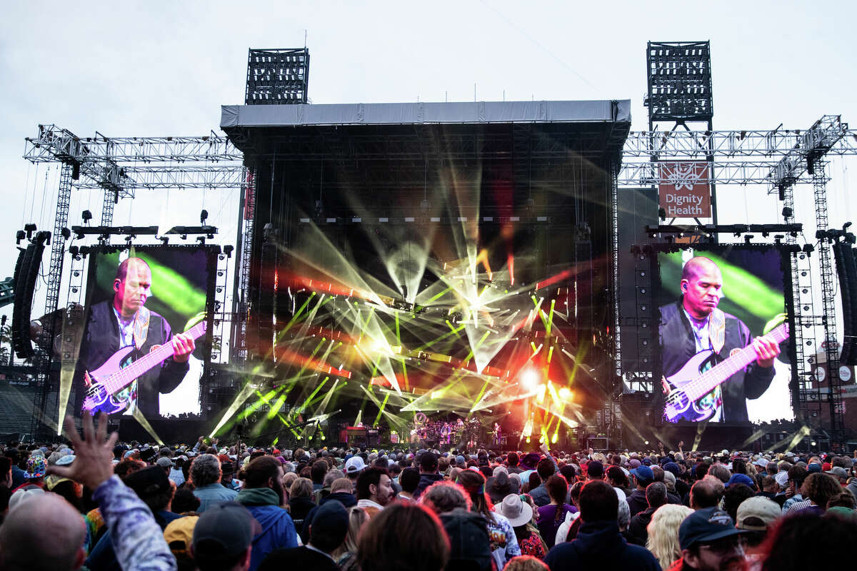 Dead & Company performs at Oracle Park on July 16, 2023, in San Francisco. 