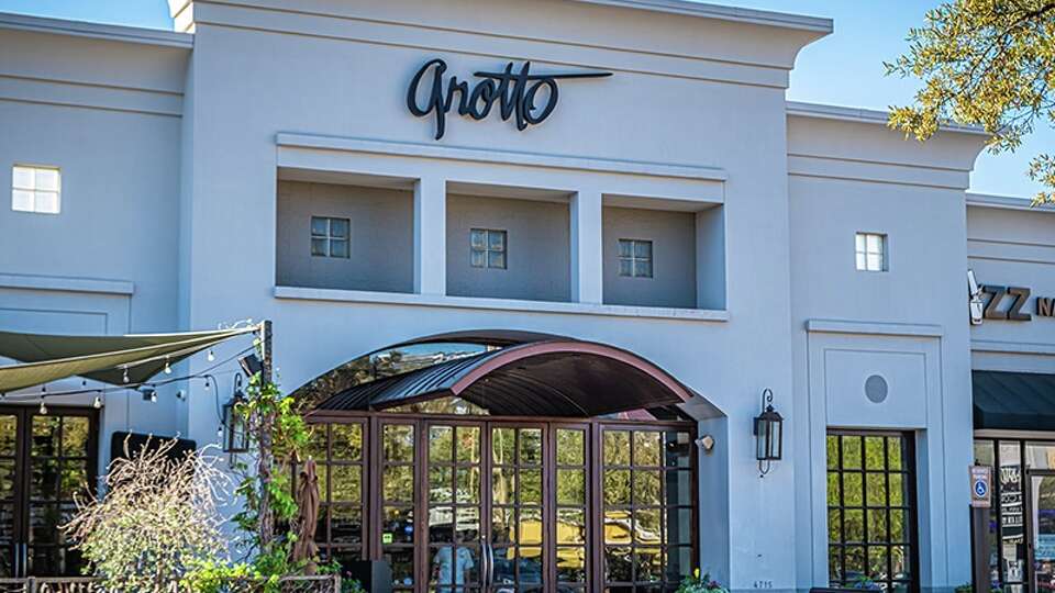 Grotto restaurant is among the tenants at Uptown Plaza, a retail center at 4715 Westheimer acquired by Pine Ridge Real Estate. 