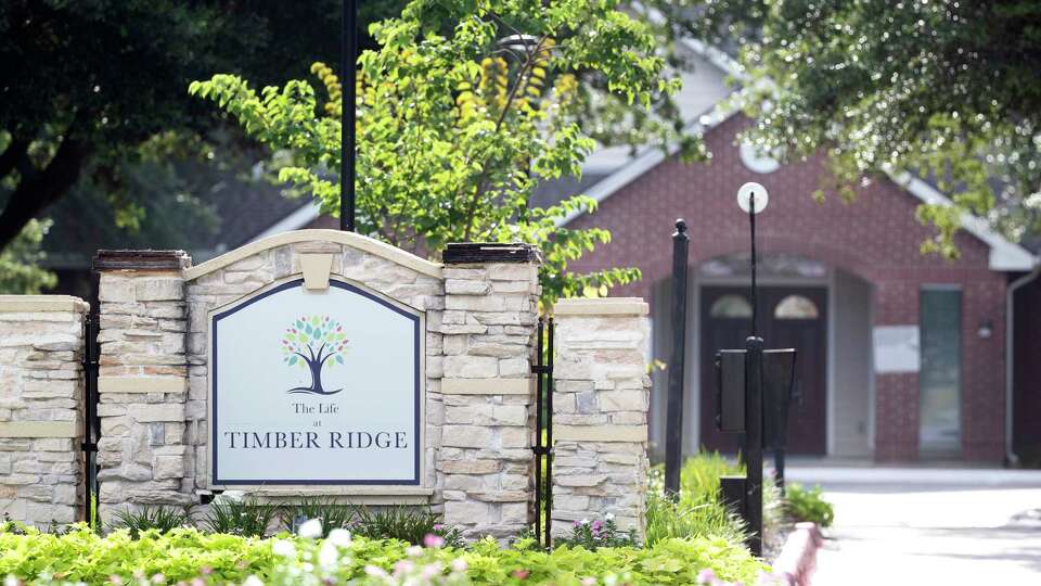 The Life at Timber Ridge, owned by Olive Tree Property Holdings LLC, is seen, Wednesday, July 19, 2023, in Houston. The Houston Housing Authority is in the process of acquiring four properties owned by Olive Tree Property, which holds the most eviction filings in Harris County.