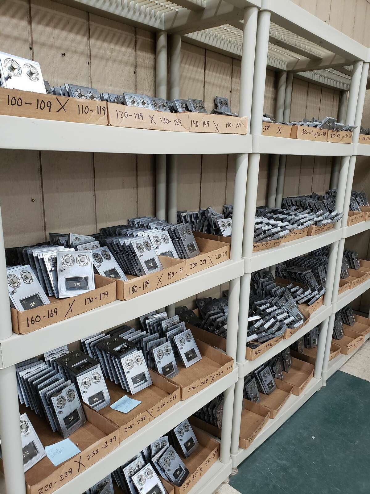 The Salvation Army selling MacMurray College mailbox fronts