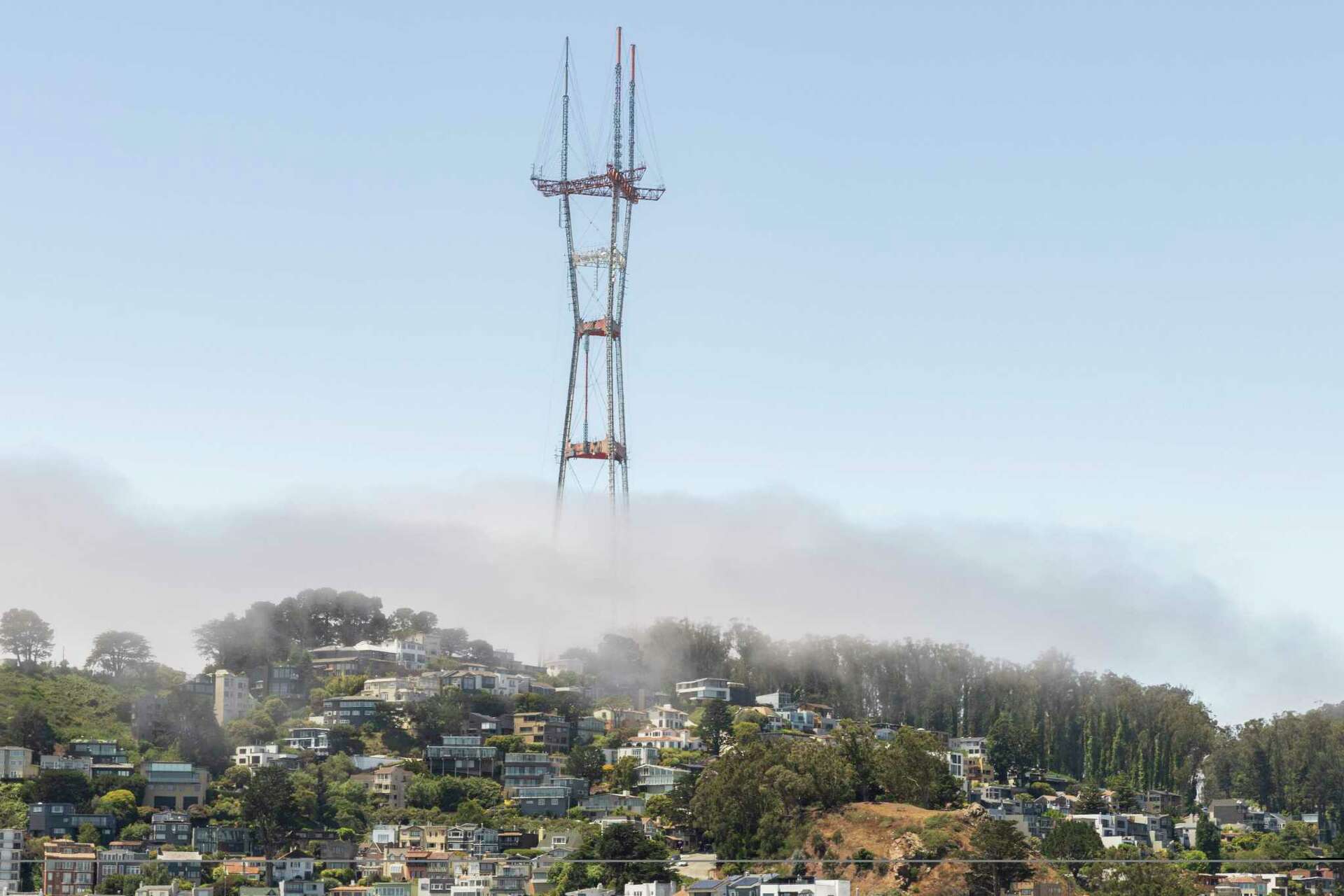 Weather in San Fran in July is a Wild Ride