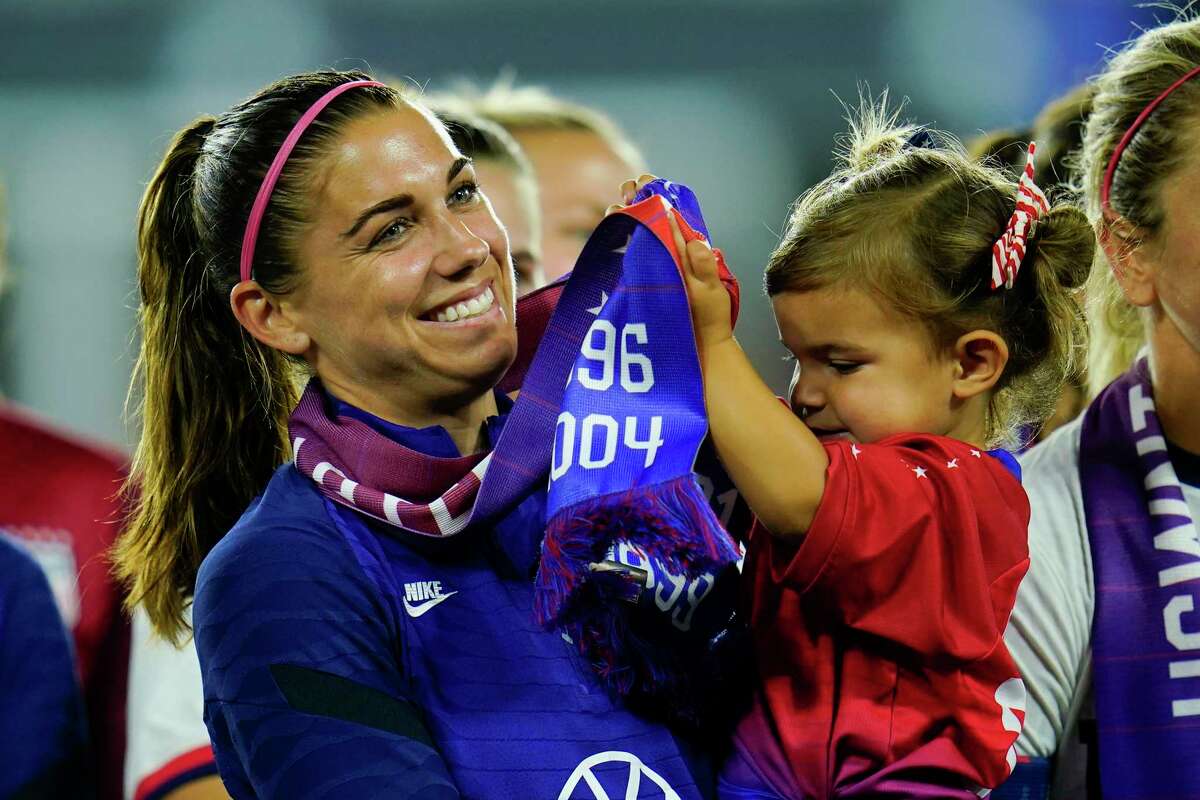 Story photo for Moms taking field for U.S. in World Cup play