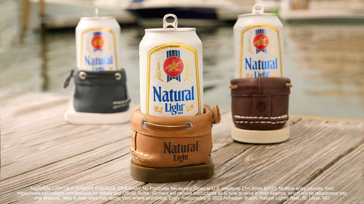 Sperry, Natural Light team up to turn old boat shoes into a koozie