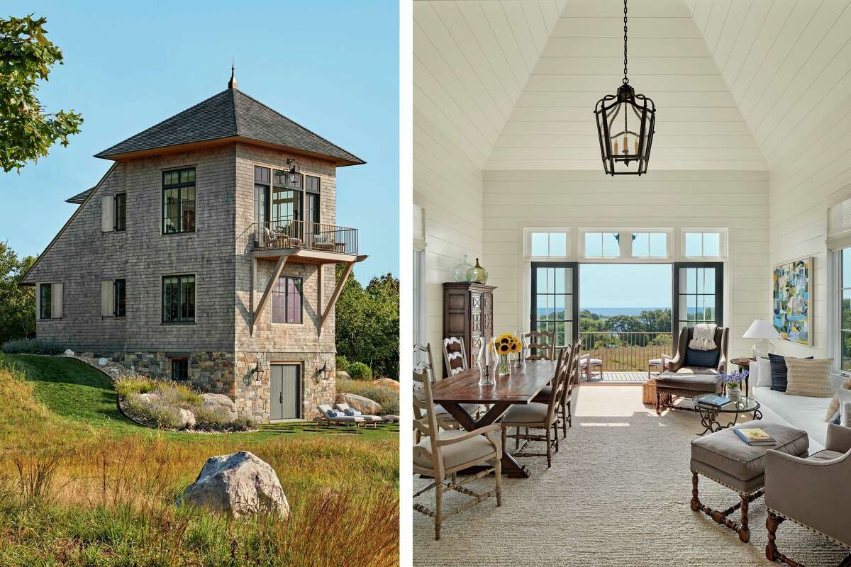 A beautiful design for a waterfront home on Fishers Island