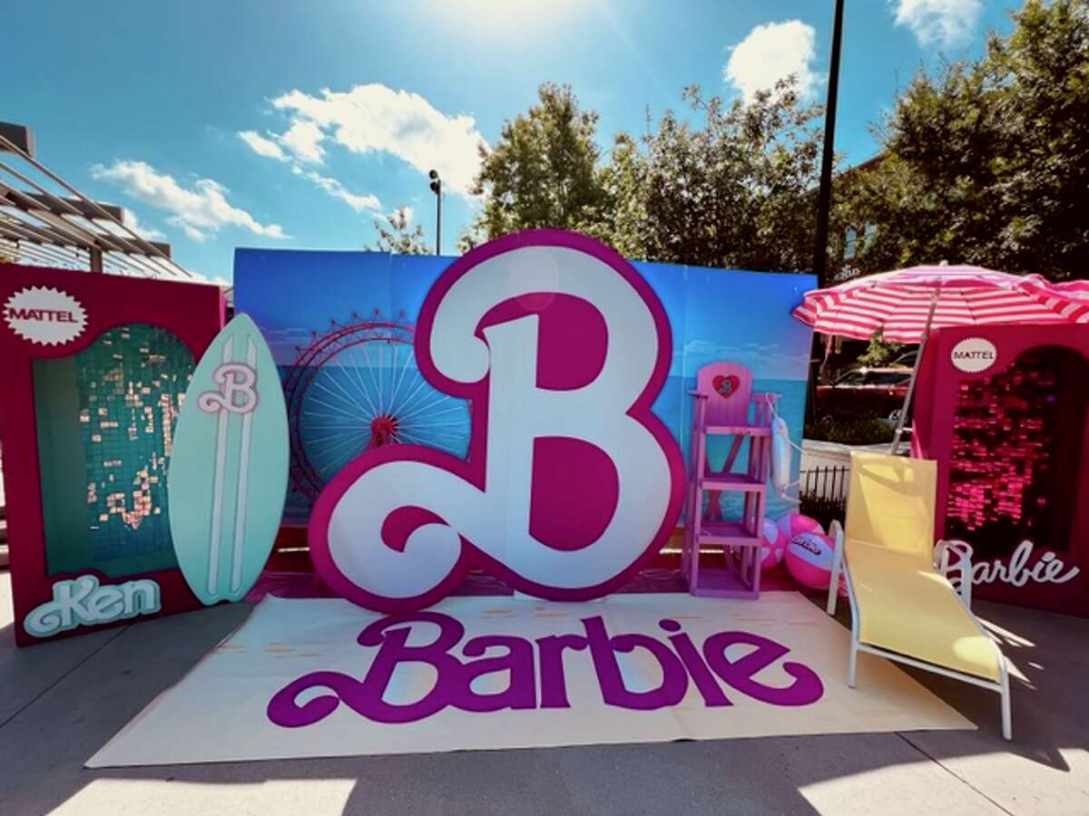 Woodlands movie theater has 'Barbie' photo opportunity for release