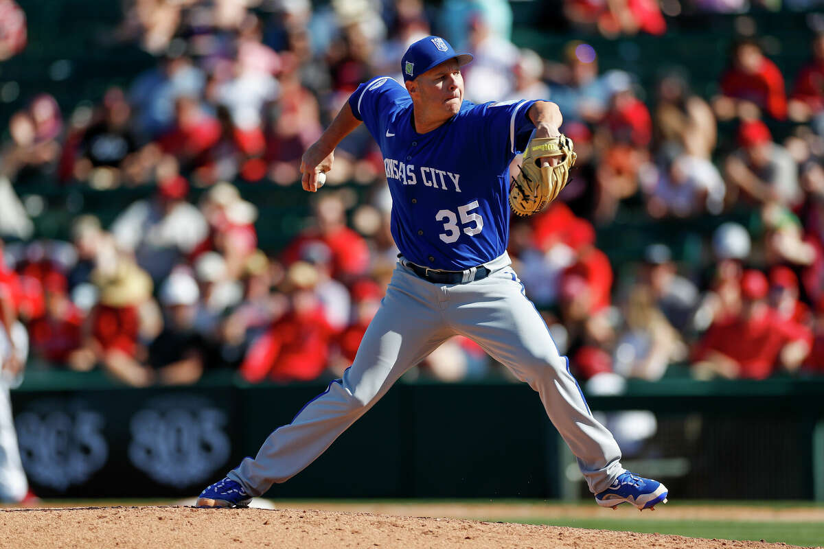 Spring Training: Los Angeles Angels/Kansas City Royals at Texas