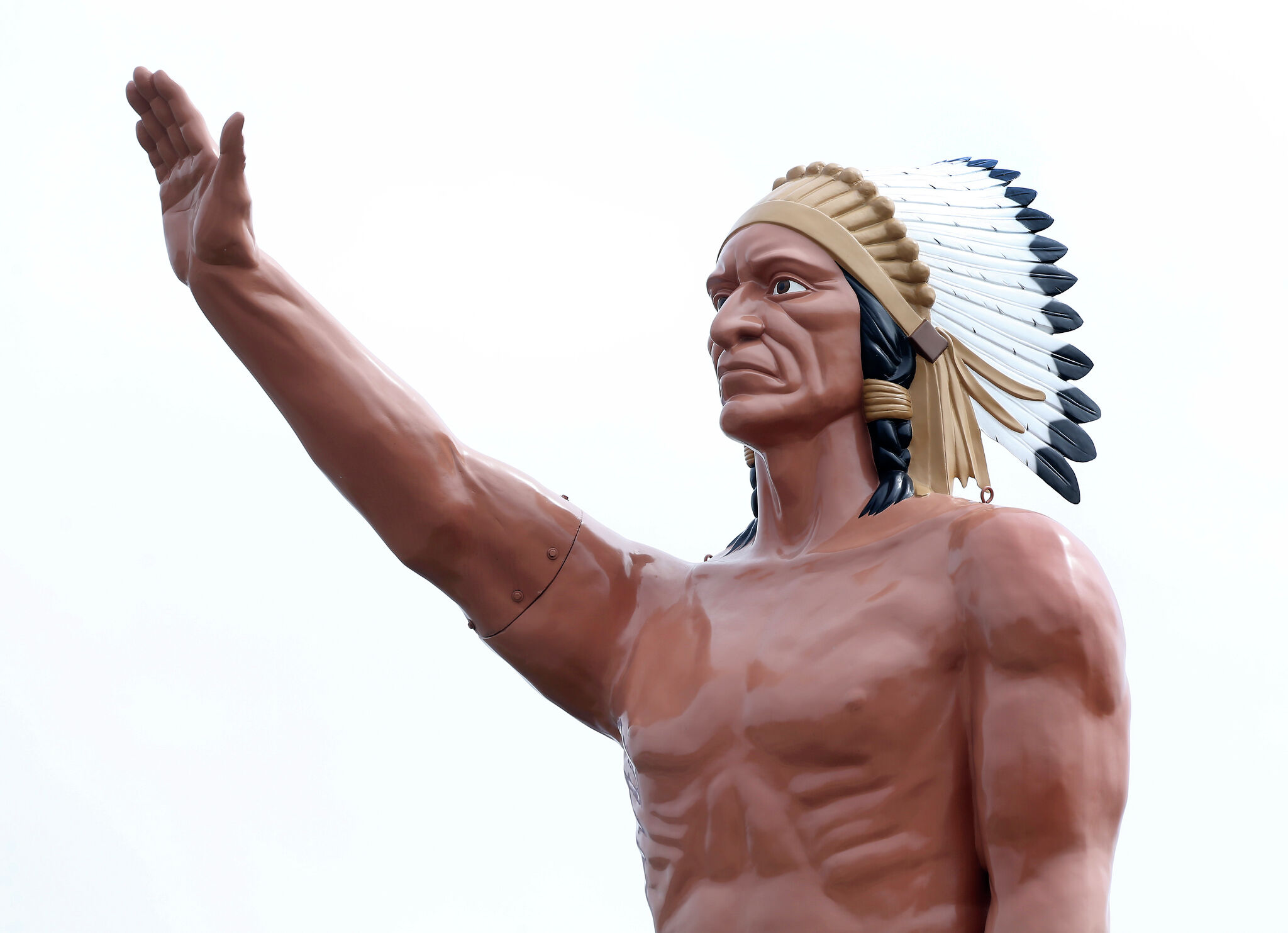 With new owners, 'Big Indian' statue to remain in Freeport — for now