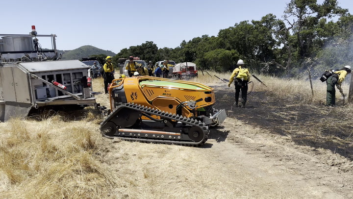 California wildfire crisis: Here's how a robot could help