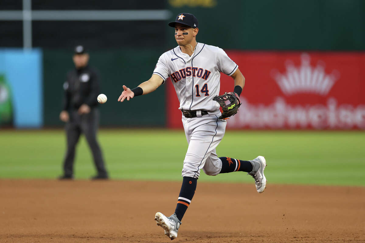 J.P. France goes deep in Houston Astros' win over Oakland A's