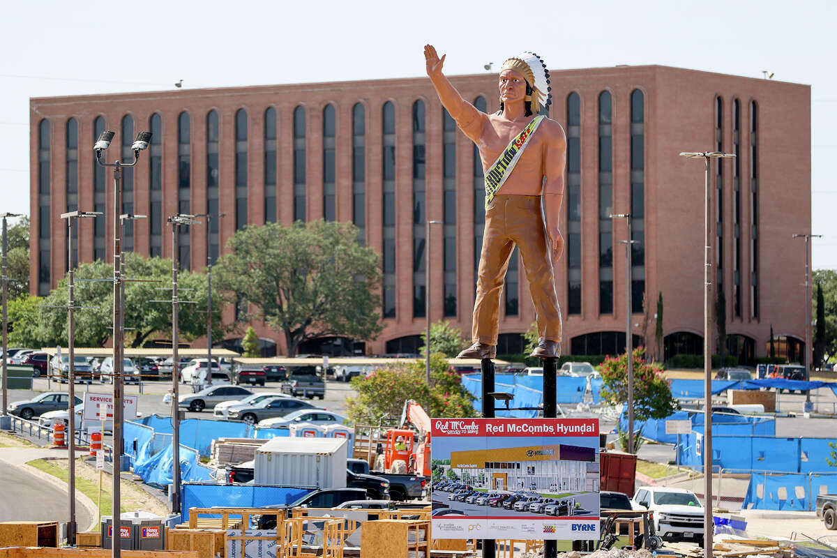 San Antonio’s Indian statue coming down after 40plus years