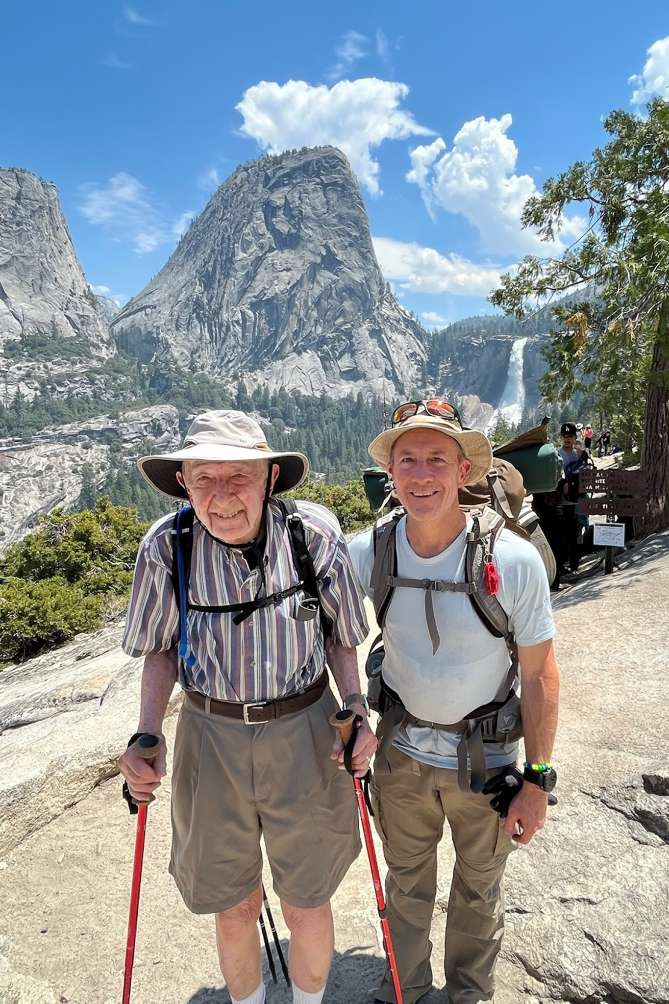 93-year-old summits Yosemite's Half Dome: 'It felt pretty good