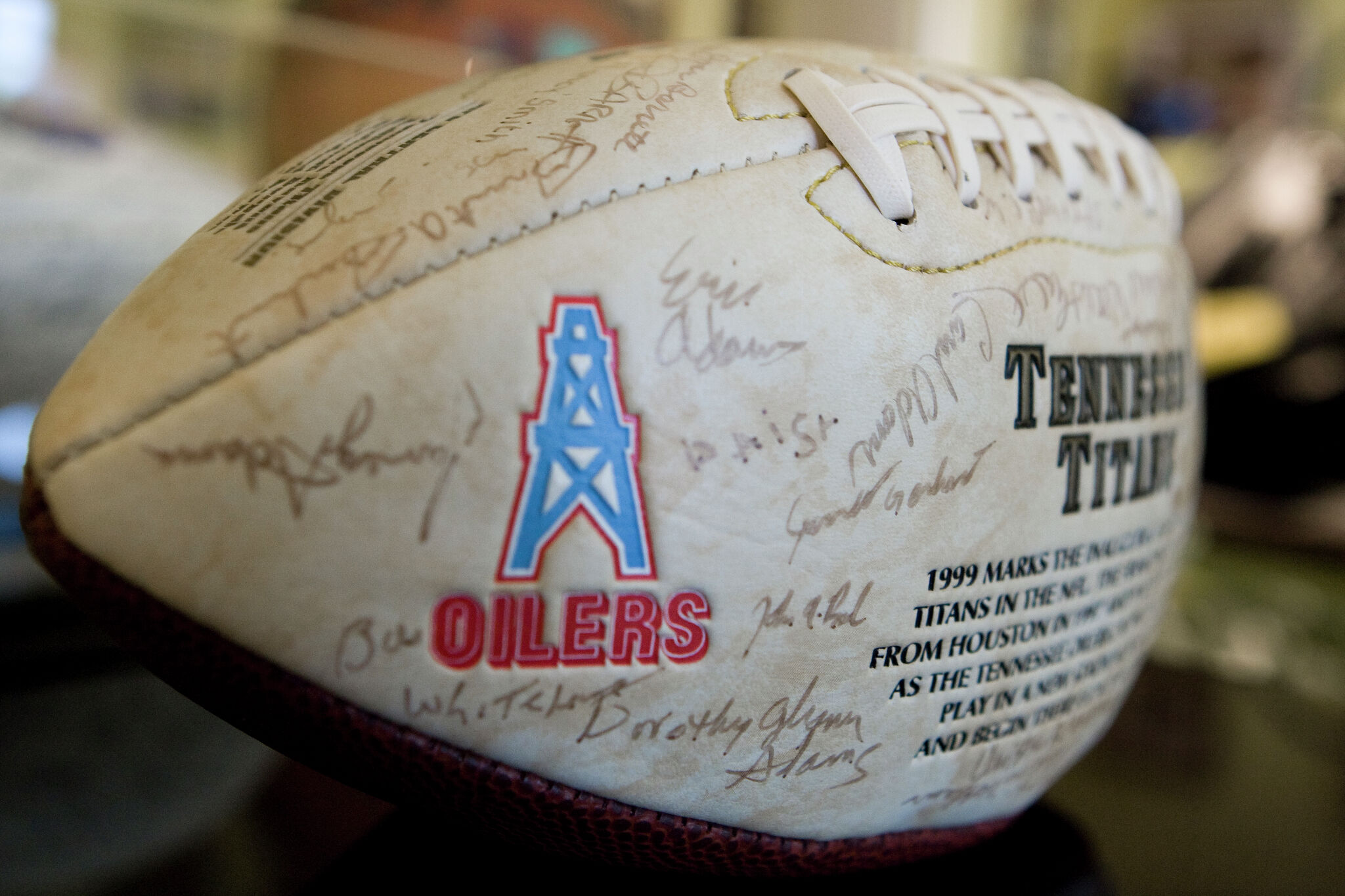 Tennessee Titans announce when they'll wear Houston Oilers