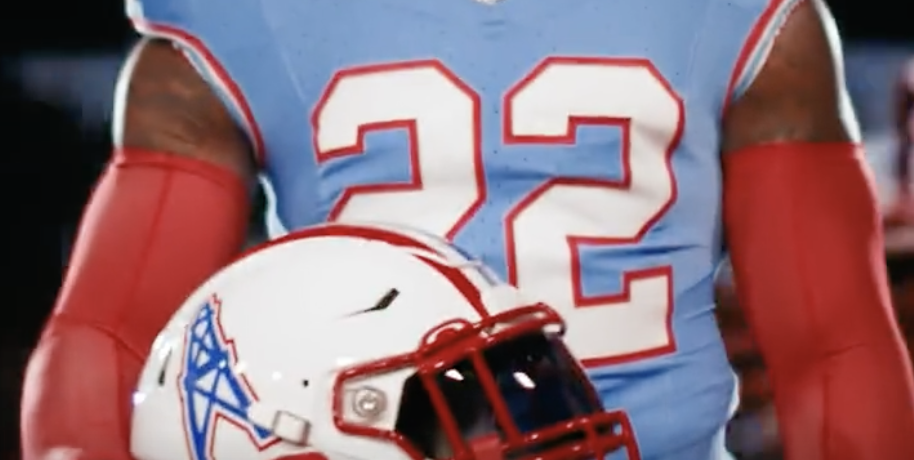 Tennessee Titans have unveiled their 'Houston Oilers' throwback