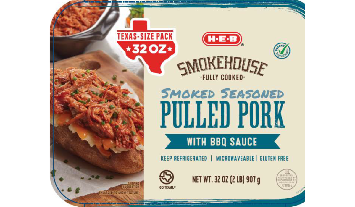 USDA recalls H-E-B brand pulled pork over allergen risk