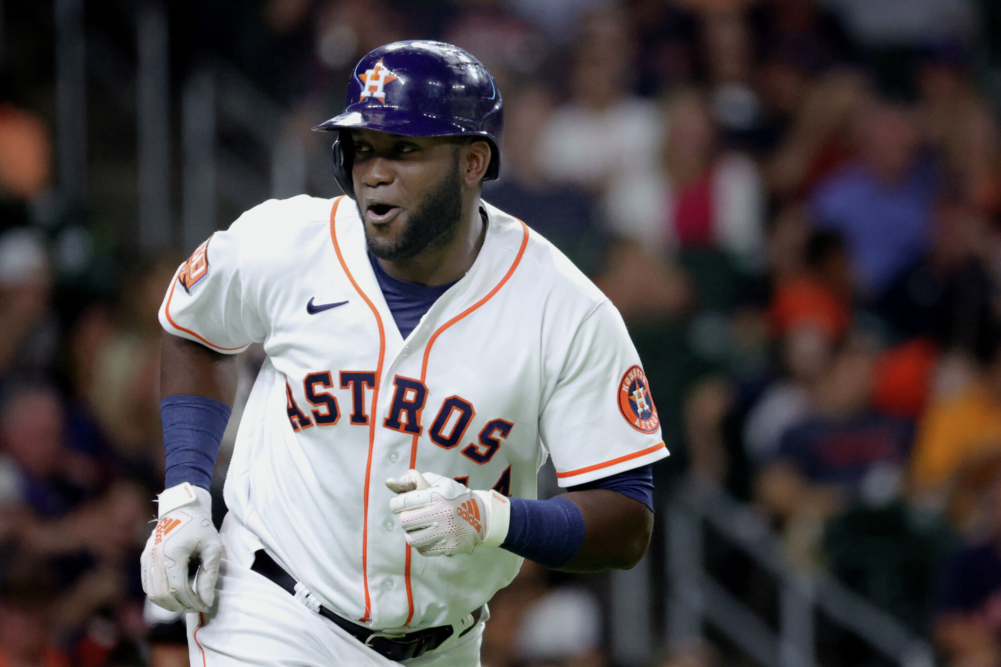 Yordan Alvarez injury: Astros designated hitter returns to Houston