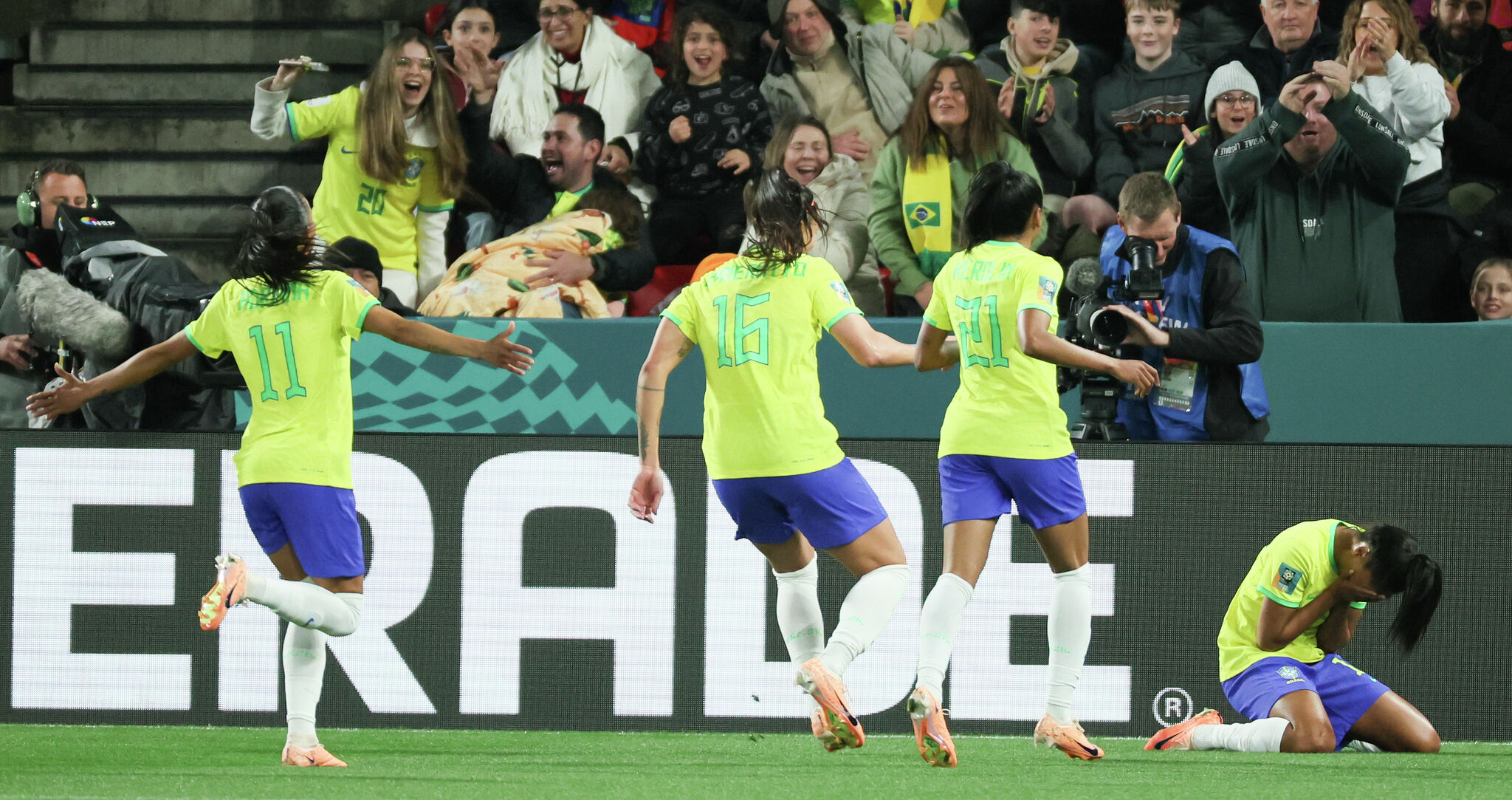 Ari Borges e Pia Sanerato levam Brasil à vitória sobre o Panamá na Copa do Mundo