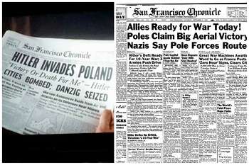 San Francisco Chronicle Newspaper Cover 1965 Giants Beat LA Large Shirt