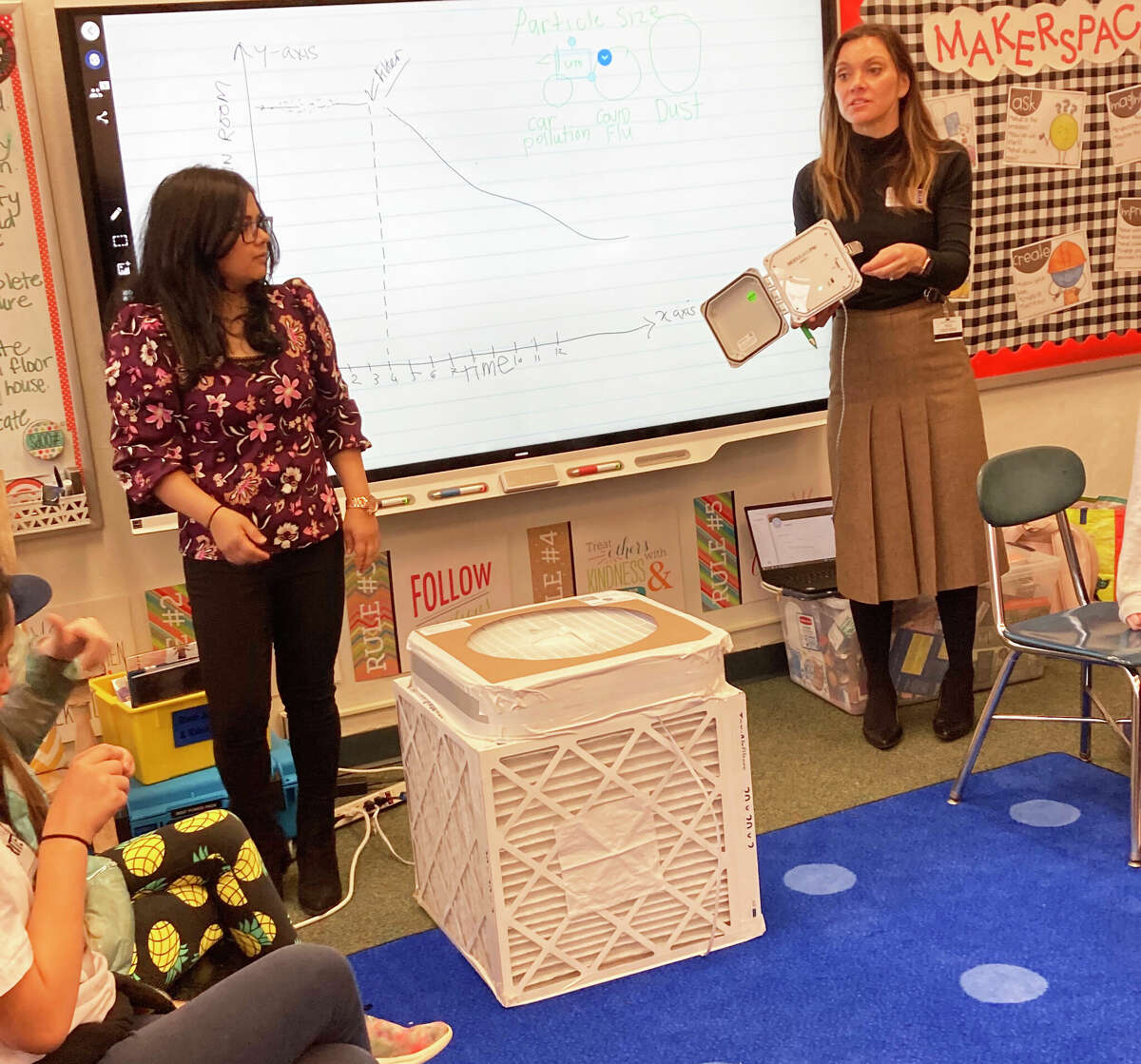 Middletown students' DIY air filters testing for EPA certification