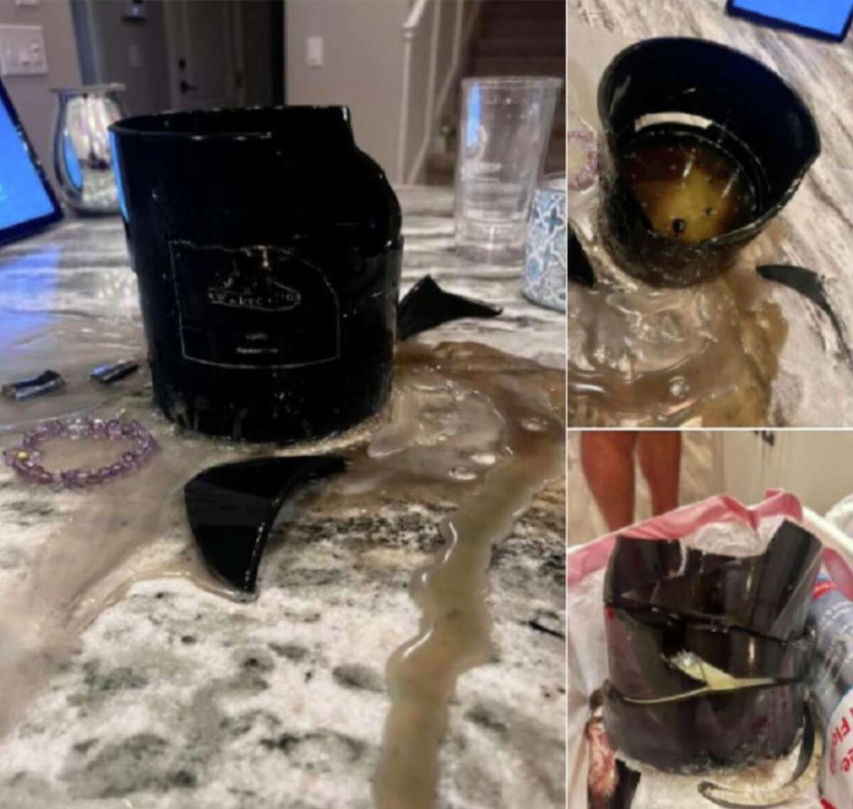 Houston woman says Aroma360 scented candle 'exploded,' injuring her