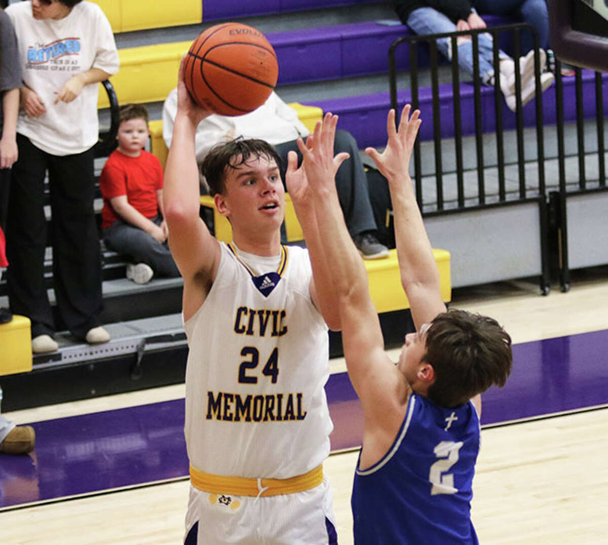 It's basketball, no matter the height, for CM 7footer Buckley