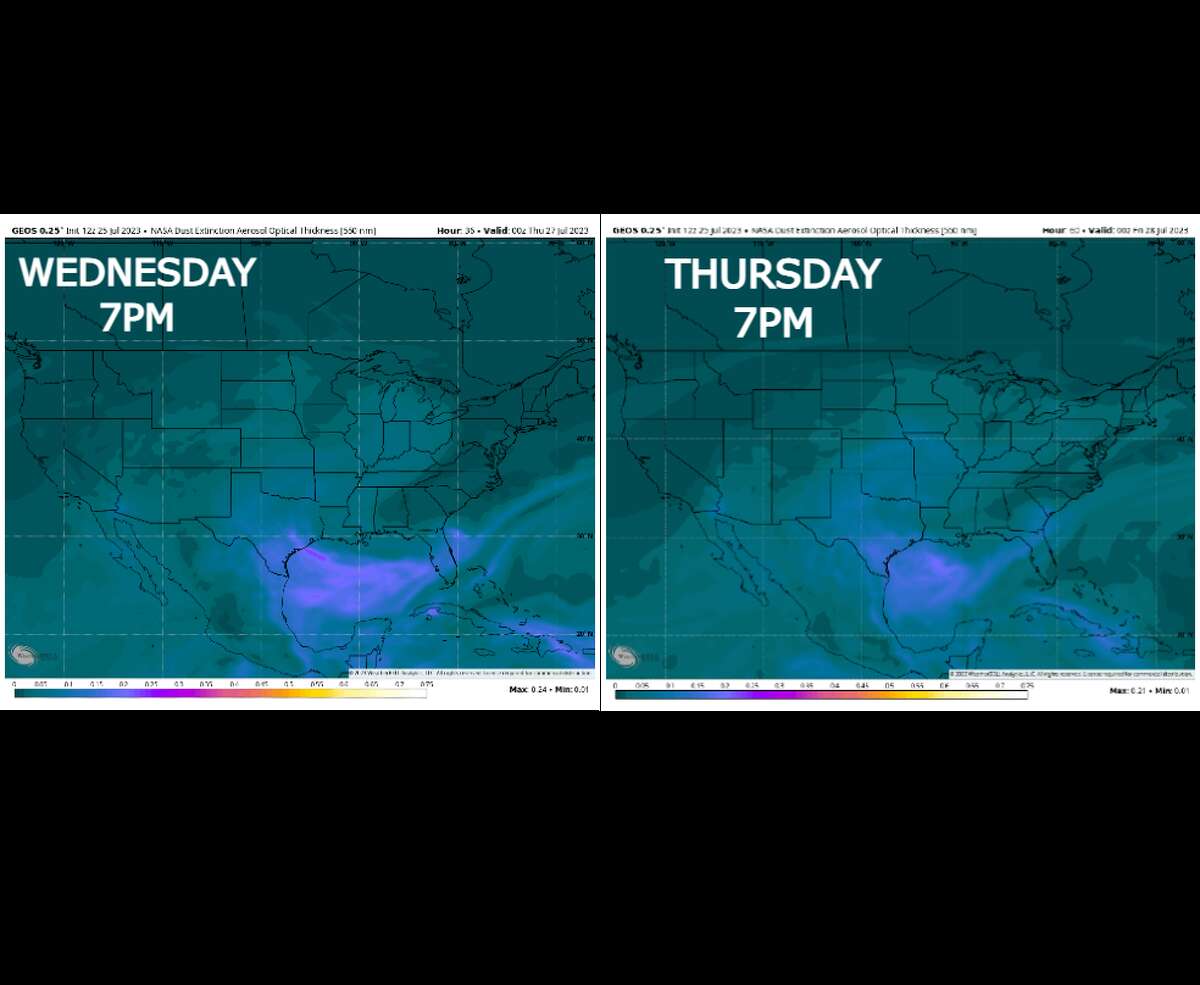 Saharan dust is in San Antonio Here’s what it means for allergies