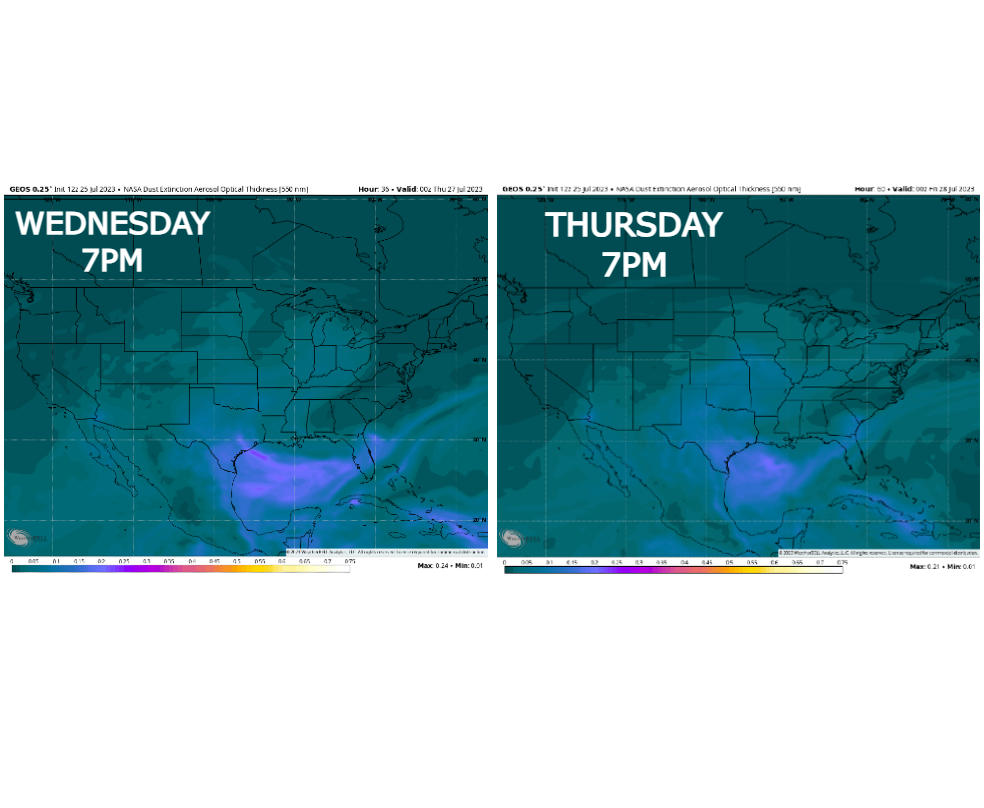 Saharan dust is in San Antonio Here’s what it means for allergies