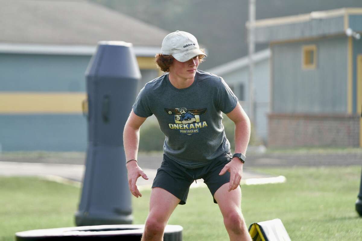 Onekama football prioritizes defense on day two of camp