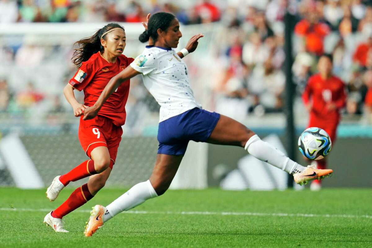 Pictures of the US Women's National Soccer Team During the World Cup