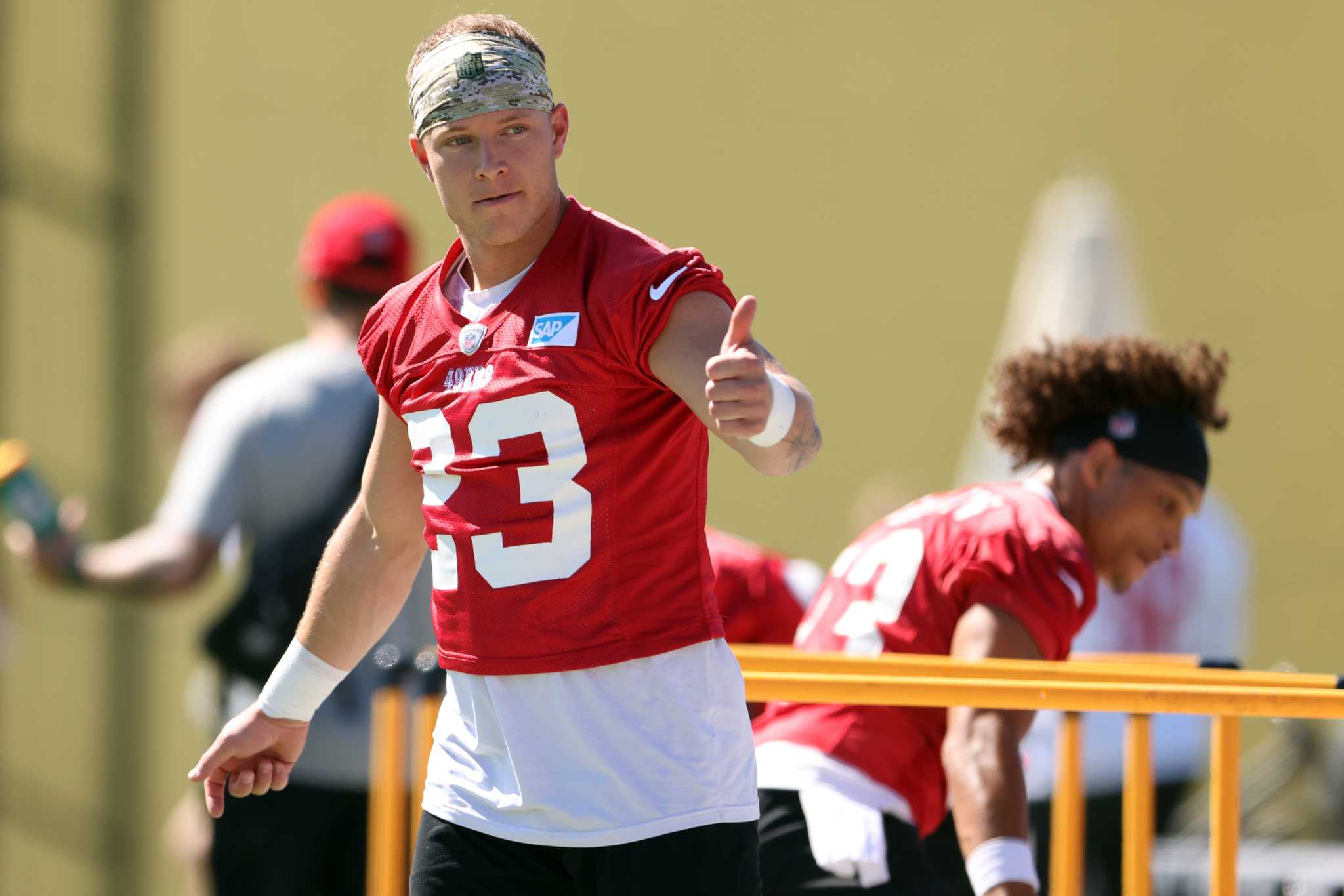 49ers' Christian McCaffrey Becomes Most Productive Midseason Addition in  NFL History – NBC Connecticut