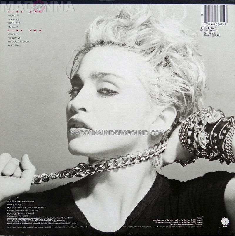 MADONNA The First Album Look at the LP That Helped Establish Her as a Pop  Icon in the 80s Music Scene #vinylrecords
