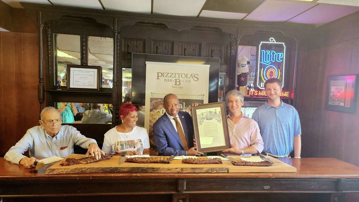 Houston Mayor Announces BBQ Holiday, Pizzitola’s Named Historic Place