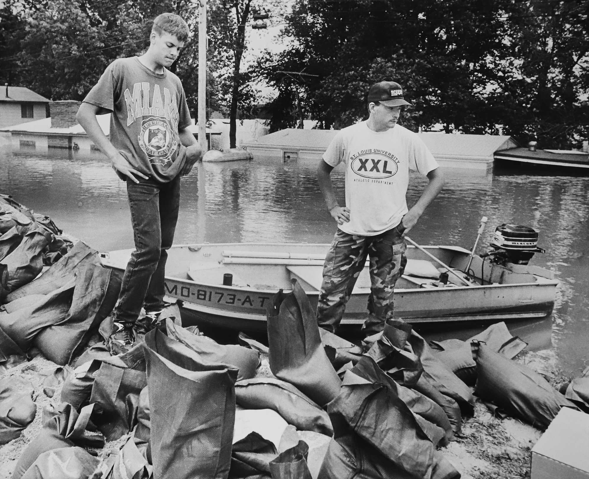 Images of the Great Flood of 1993