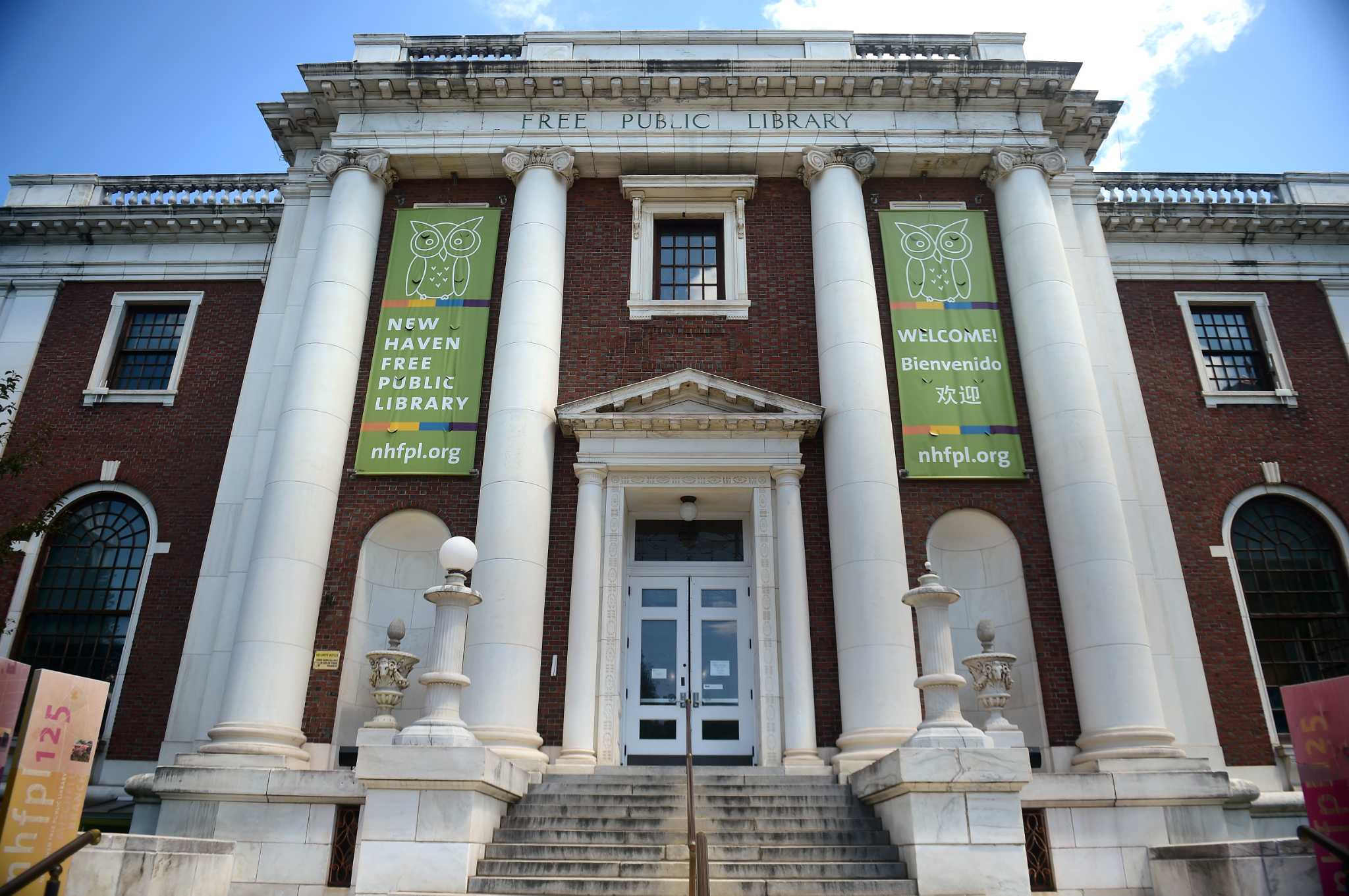 Library Doors Swing Back Open  New Haven Free Public Library