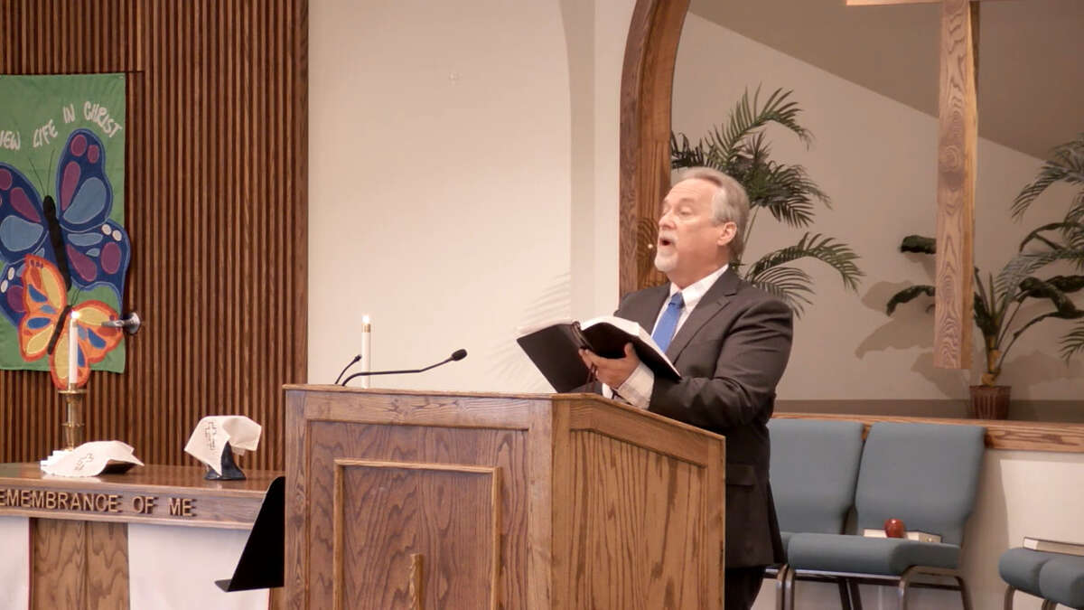 preaching in church