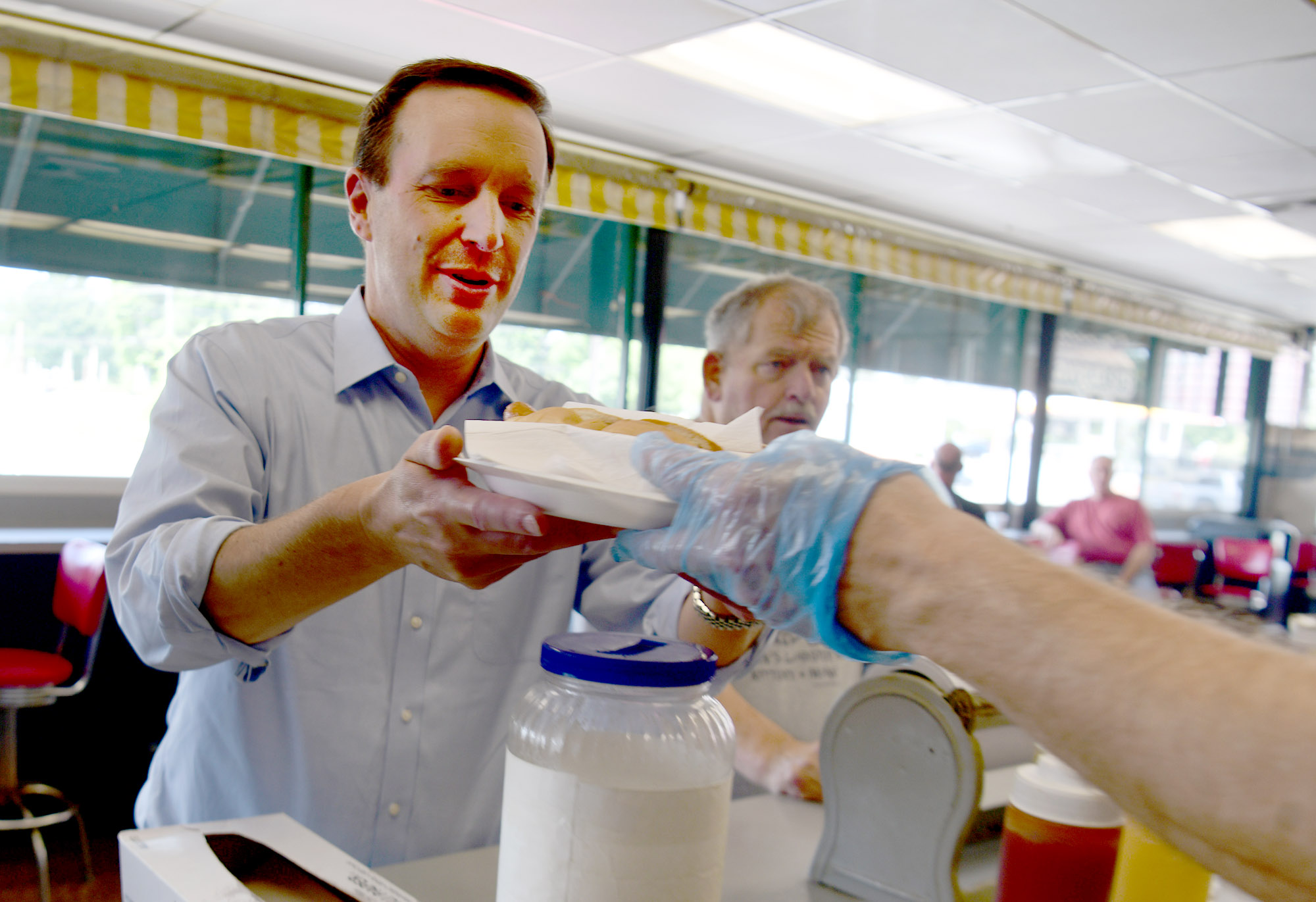 Chris Murphy and his family are house-hunting in the Hartford area