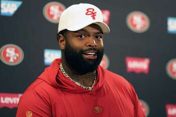 2021 San Francisco 49ers #71 Trent Williams OT 4- CAPTAIN Gold C