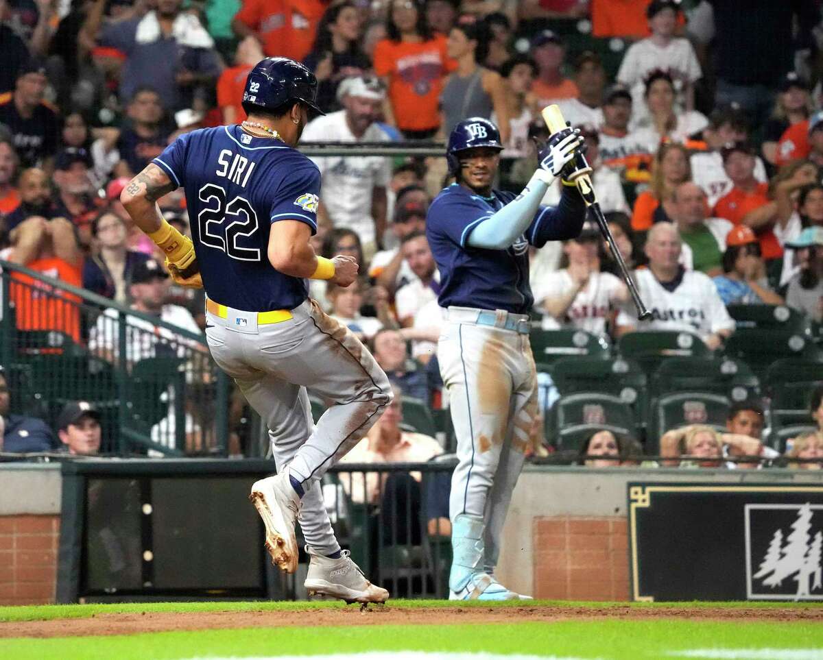 Houston Astros fall to Tampa Bay Rays in series opener