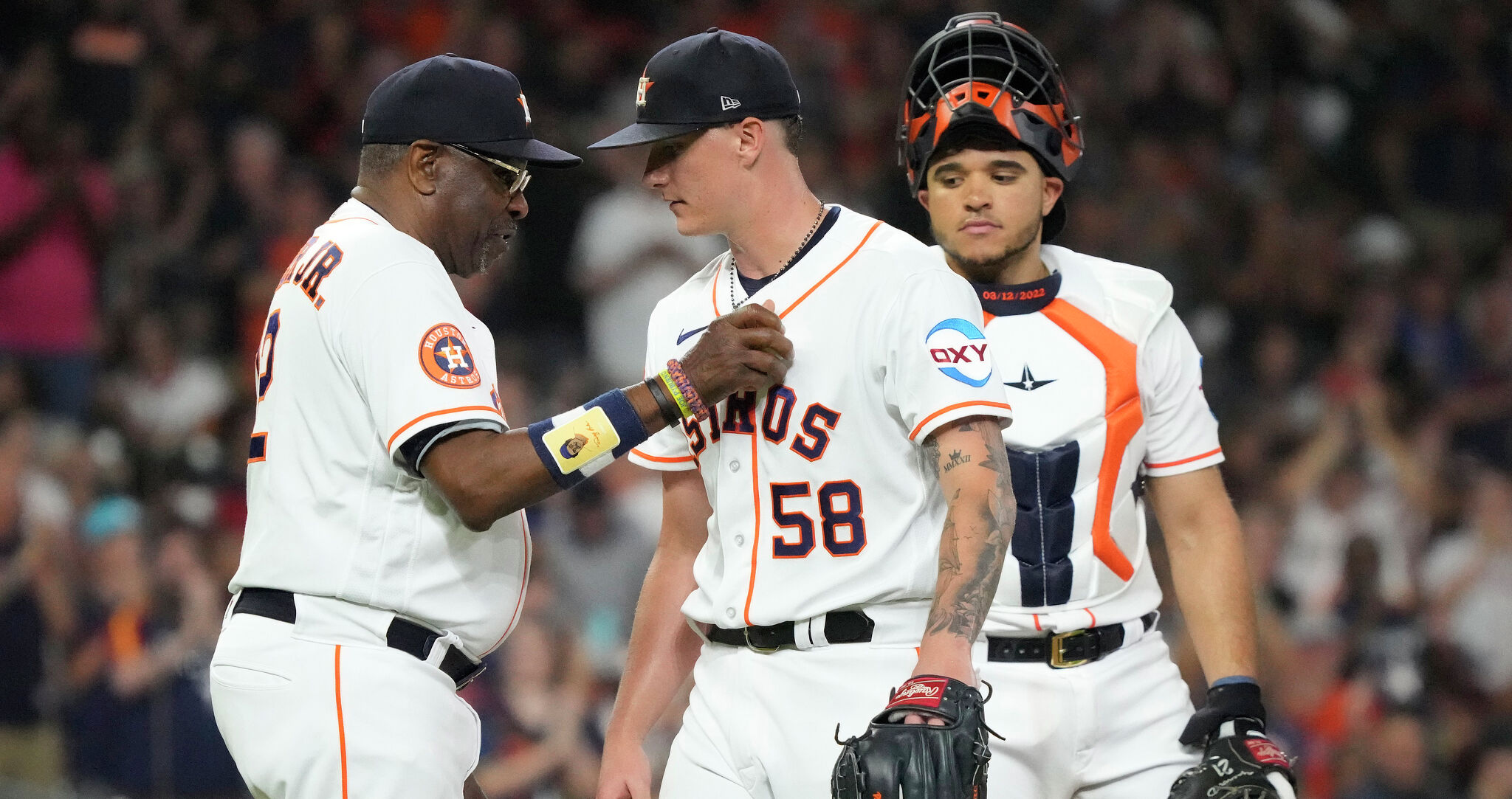 Astros GM Dana Brown wants to see more of Yainer Diaz, but 'it's Dusty's  call' - The Athletic